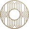 Ekena Millwork Empire Wood Fretwork Pierced Ceiling Medallion, Birch, 16"OD x 5 7/8"ID x 3/8"T CMWP16X16X0375EPBI - alternate 1